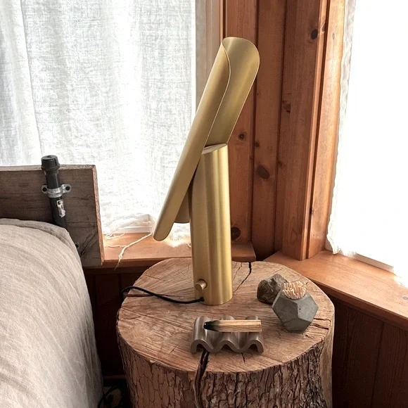 FRAMA Brass T-Lamp (NWOT)